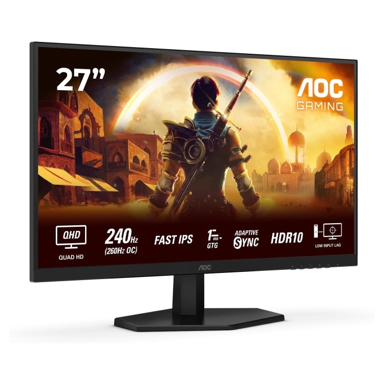 AOC AGON Q27G4ZE 27" Fast IPS QHD 240Hz 0.3ms Gaming Monitor