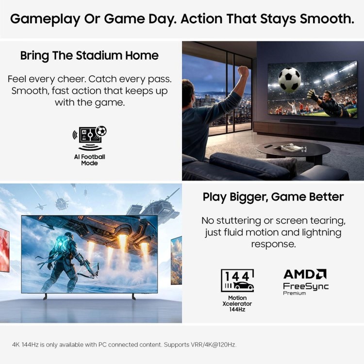 Samsung QE100QN80HUXXU 100" Neo QLED 4K Ultra HD Smart TV with Tizen OS  Massive Mini LED HDR Gaming TV Dolby Atmos & AI Smart Features