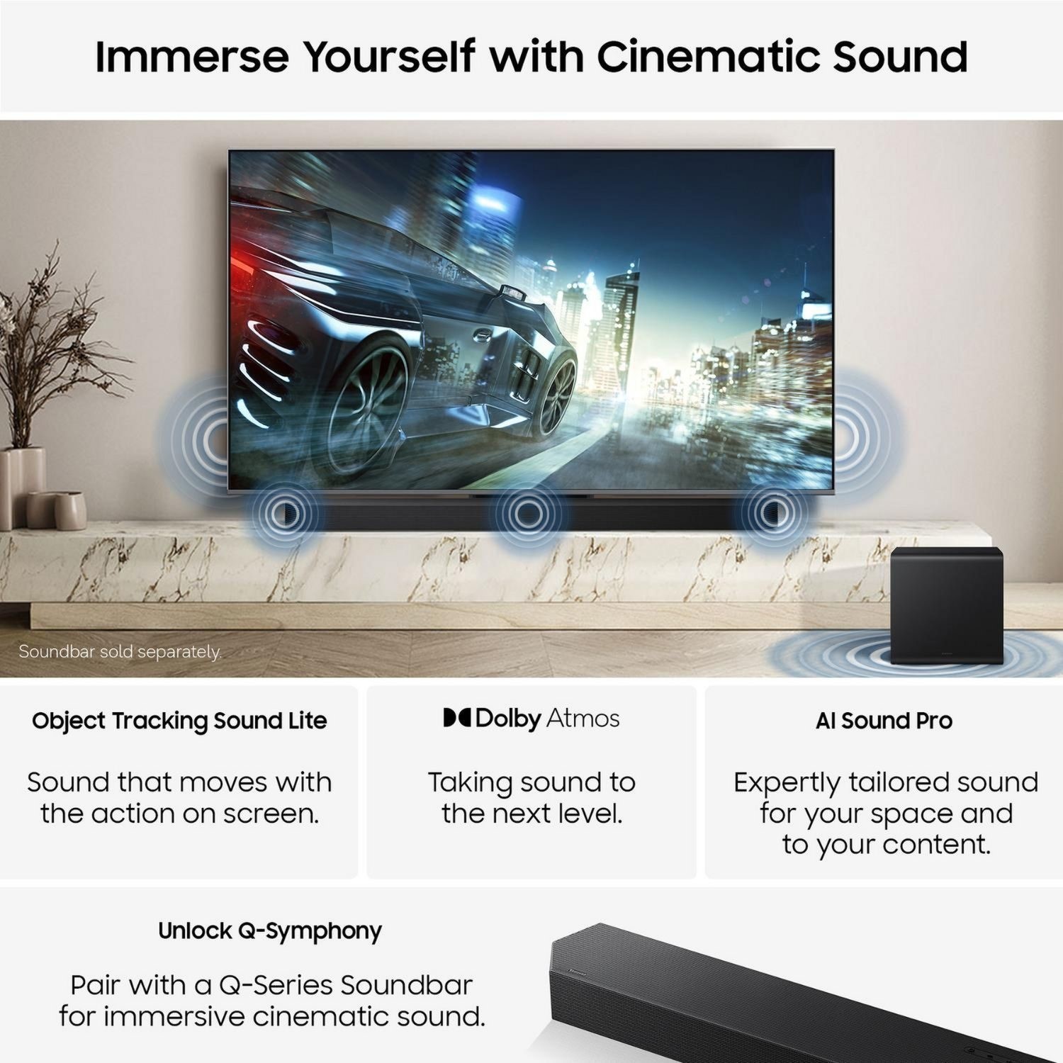 Object Tracking Sound Lite with Dolby Atmos and Q-Symphony