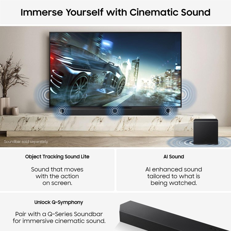 Samsung QE50QN73HAUXXU 50" Neo QLED – 4K Ultra HD Smart TV with Tizen OS