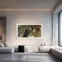 Samsung QE55LS03HWUXXU 55" The Frame QLED 4K Smart TV with Art Mode Matte Display & Dolby Atmos