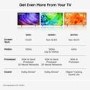 Samsung QE65QN80HAUXXU 65 Inch Neo QLED 4K Smart TV with Mini LED HDR10+ & Tizen