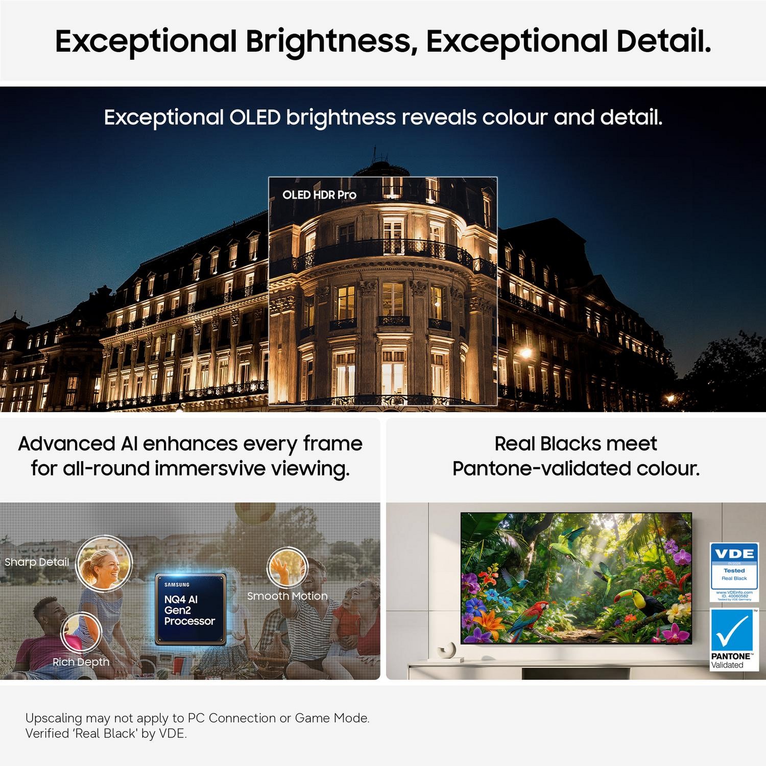 Exceptional OLED Brightness