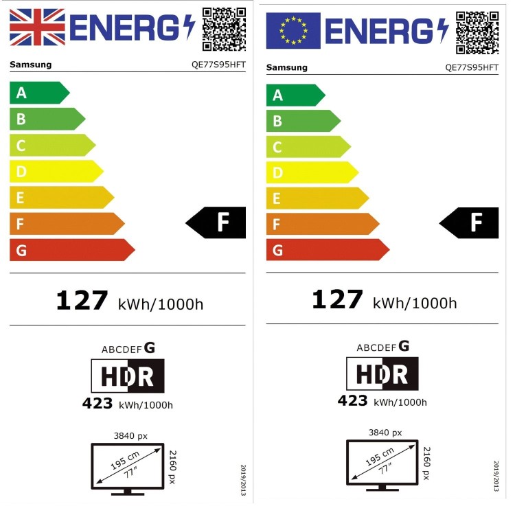 Samsung QE77S95HFTXXU 77" OLED 4K Smart TV – Samsung S95H Ultra HD HDR TV with OLED HDR Pro Dolby Atmos Infinity One Design & 165Hz Gaming