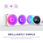 NZXT Kraken Elite 360 RGB V2 360mm 2400rpm AIO Liquid CPU Cooler