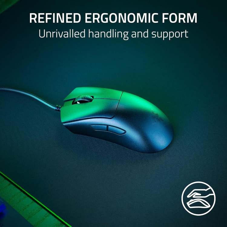 Razer Deathadder V3 Ultra-Lightweight Wired Gaming Mouse Black