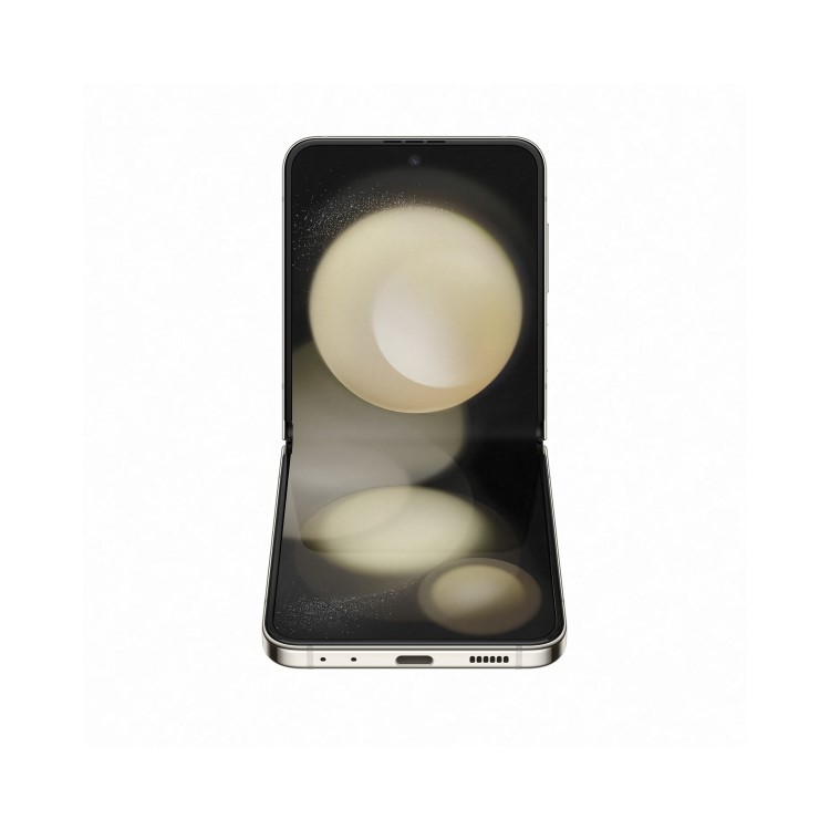 Refurbished Samsung Galaxy Flip5 Cream 6.7" 256GB 5G Unlocked & SIM Free Smartphone