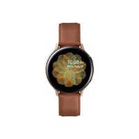Refurbished Samsung Galaxy Watch Active2 4G 44mm  Gold w/ Brown Leather Band