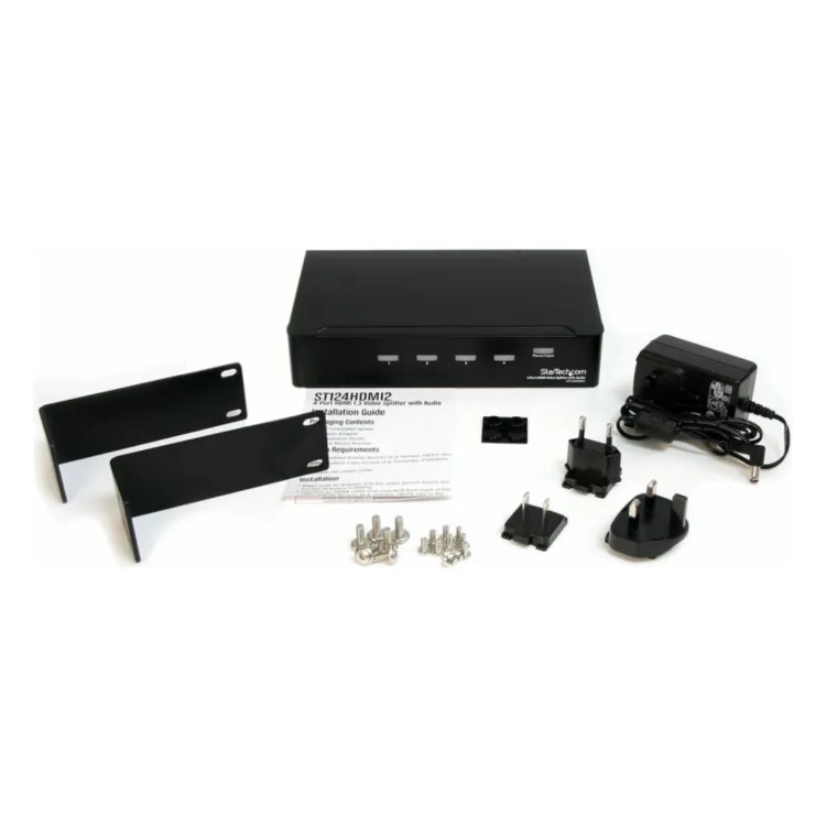 Startech 4 Port High Speed HDMI Video Splitter with Audio