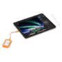 Lacie 2TB External SSD Grey, Orange