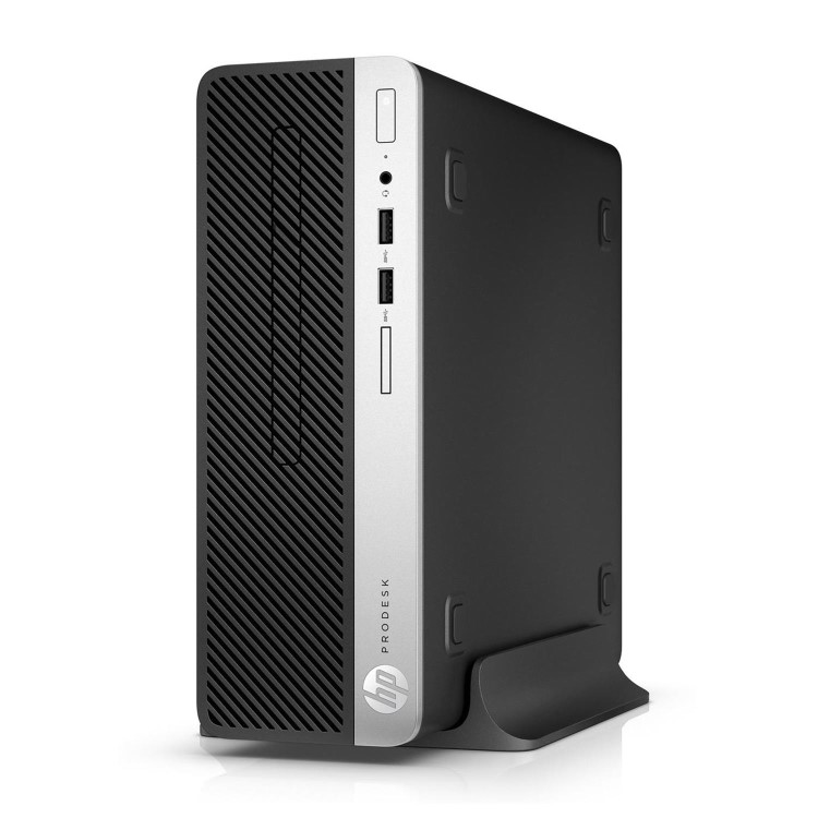 Refurbished HP ProDesk 400 G5 Core i5 8th gen 16GB RAM 256GB SSD Windows 11 Pro SFF Desktop