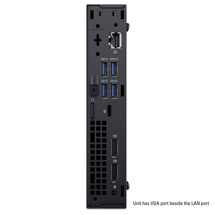 Refurbished Dell OptiPlex 7070 Core i5 9th gen 16GB 256GB Windows 11 Pro Micro Desktop
