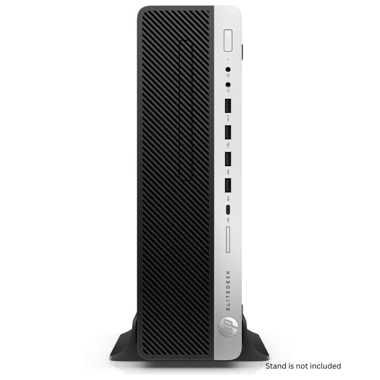 Refurbished HP EliteDesk 800 G4 SFF Core i7 8th gen 16GB RAM 256GB SSD Windows 11 Pro Desktop