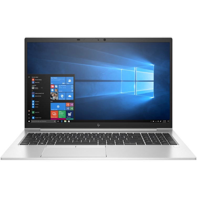 Refurbished HP EliteBook 850 G7 15.6 Inch Laptop with Laptop Backpack and Genius NX-7000 Wireless Mouse Black