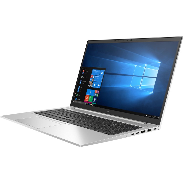 Refurbished HP EliteBook 850 G7 15.6 Inch Laptop with Laptop Backpack and Genius NX-7000 Wireless Mouse Black