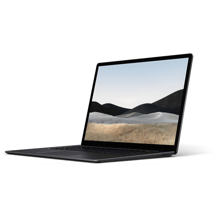 Refurbished Microsoft Surface Laptop 4 Core i7 11th gen 16GB RAM 256GB SSD 13.5 Inch Windows 11 Pro Laptop - Black
