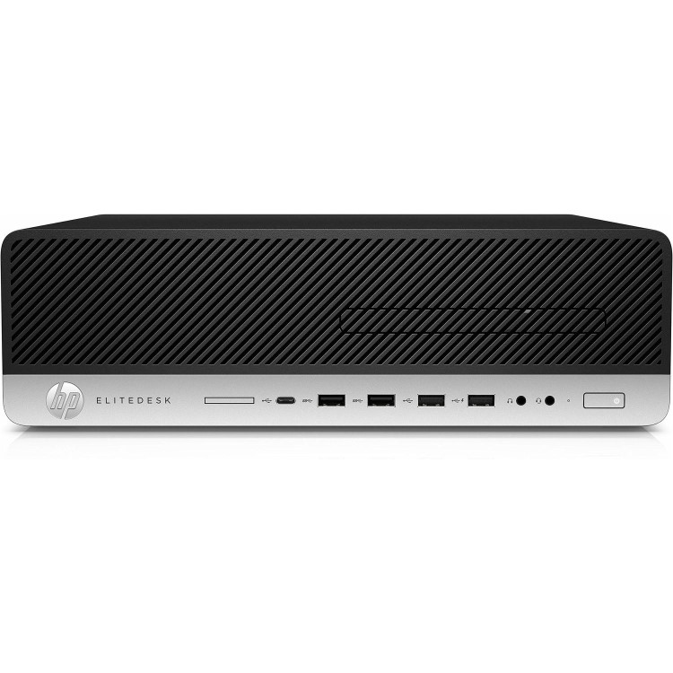 Refurbished HP EliteDesk 800 G4 SFF Core i5 8th gen 16GB RAM 256GB SSD Windows 11 Pro Desktop PC