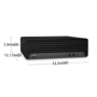 Refurbished HP EliteDesk 800 G6 Core i5 10th gen 16GB RAM 256GB SSD Windows 11 Pro Mini Desktop
