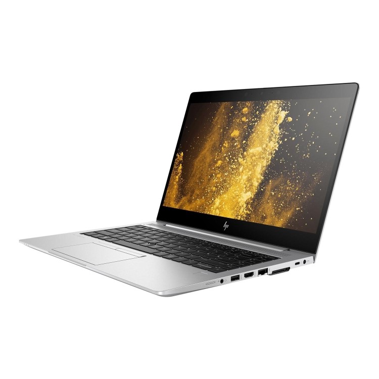 Refurbished HP EliteBook 840 G6 Ultrabook 14 Inch Laptop with Laptop Backpack and Genius NX-7000 Wireless Mouse Black