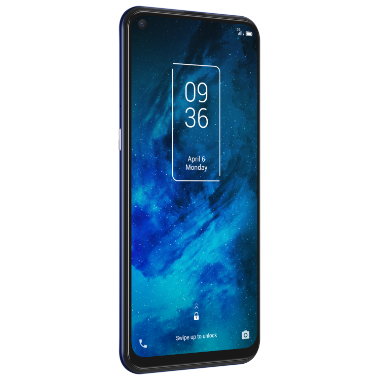 TCL 10 5G Chrome Blue 6.53" 128GB 5G Unlocked & SIM Free Smartphone - Locked to 3 Network