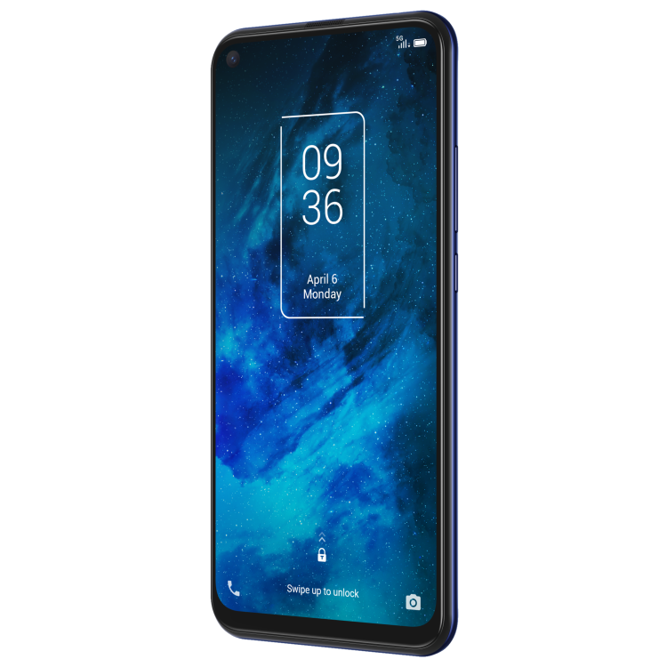 TCL 10 5G Chrome Blue 6.53" 128GB 5G Unlocked & SIM Free Smartphone - Locked to 3 Network