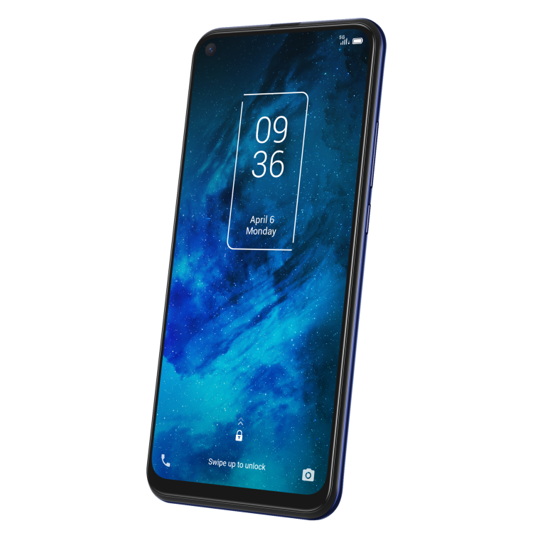 TCL 10 5G Chrome Blue 6.53" 128GB 5G Unlocked & SIM Free Smartphone - Locked to 3 Network