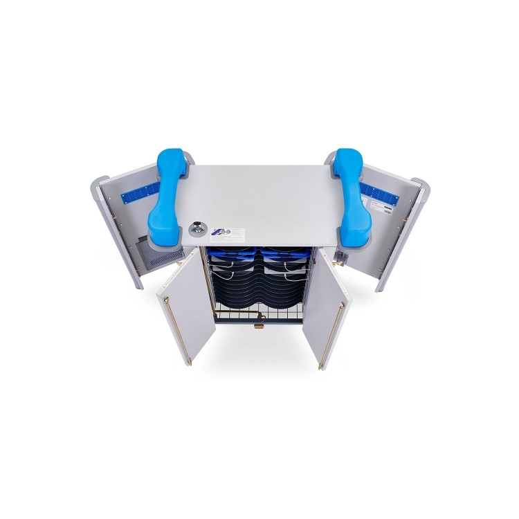 LapCabby TabCabby 32H Compact - Tablet and USB devices up to 11" Charging Trolley