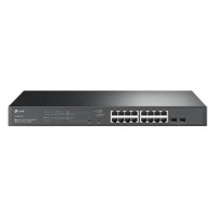 TP-Link JetStream 18-Port Gigabit Smart Managed Switch With 16-Port PoE+