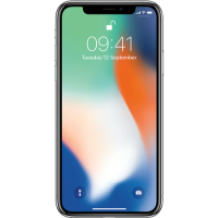 Refurbished  Apple iPhone X Silver 5.8" 64GB 4G Unlocked & SIM Free