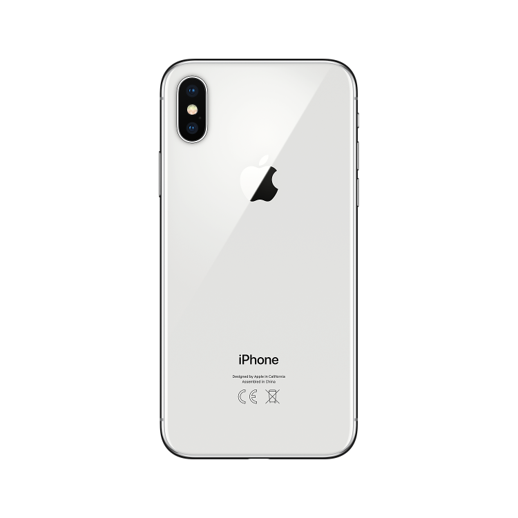 Refurbished  Apple iPhone X Silver 5.8" 64GB 4G Unlocked & SIM Free