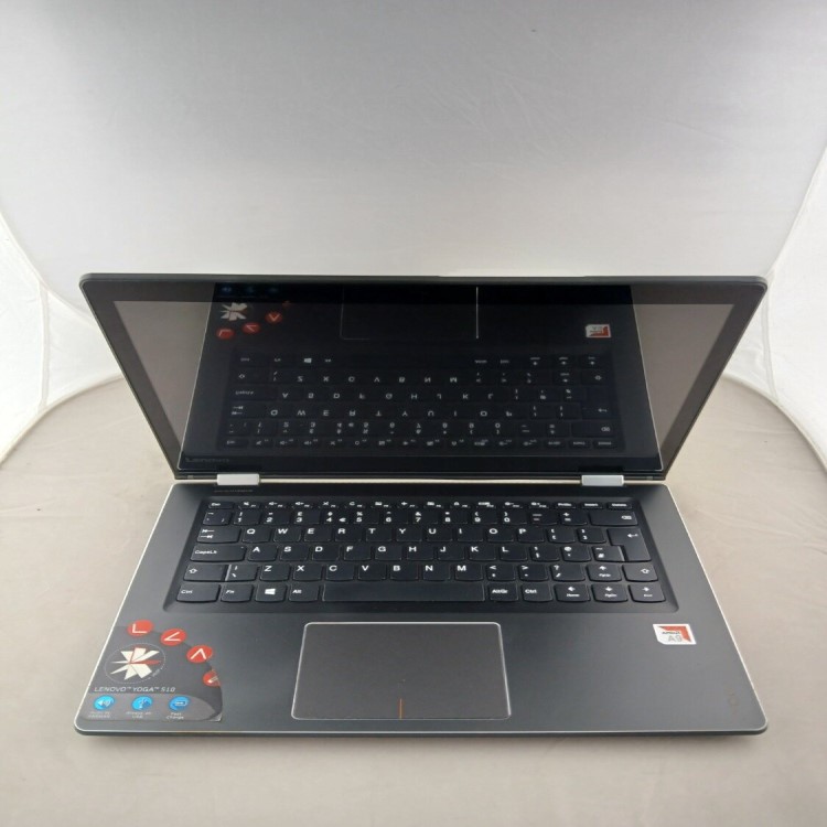Refurbished Lenovo Yoga 510-14AST AMD A9-9410 4GB RAM 1TB HDD 14 Inch Windows 11 Touchscreen Convertible Laptop
