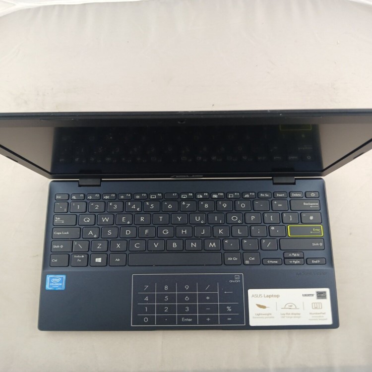 Refurbished ASUS Vivobook E210MA Intel Celeron N4020 4GB RAM 64GB MMC 11.6 Inch Windows 11 Laptop