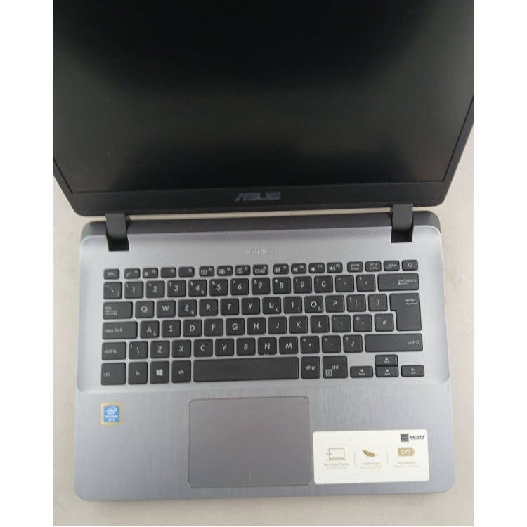Refurbished ASUS Vivobook 14 X407UAR Intel Pentium 4417U 4GB RAM 256GB SSD 14 Inch Windows 11 Laptop