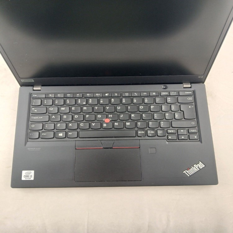 Refurbished Lenovo ThinkPad X13 Gen 1 Core i3-10110U 8GB RAM 128GB SSD 13.3 Inch Windows 11 Home Laptop