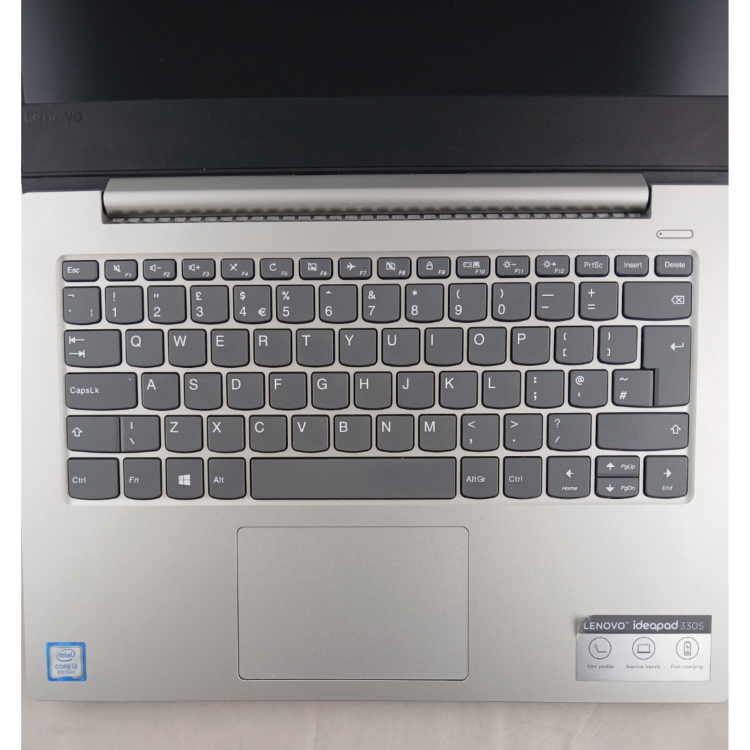 Refurbished Lenovo IdeaPad 330S-14IKB Core i3-8130U 8GB RAM 128GB SSD 14 Inch Windows 11 Home Laptop