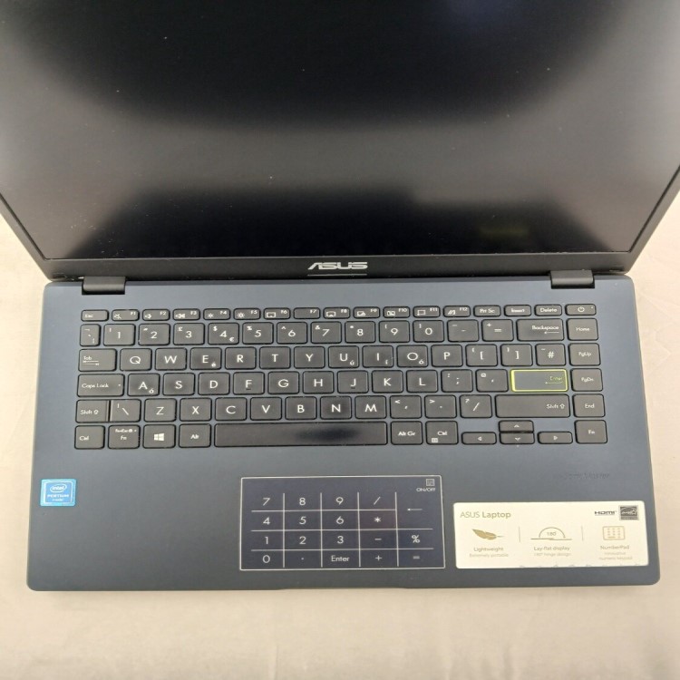 Refurbished ASUS Vivobook E410MAB Intel Pentium Silver N5030 4GB RAM 128GB MMC 14 Inch Windows 11 Laptop
