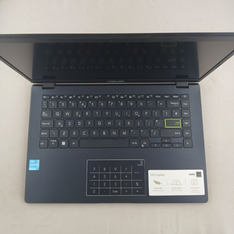 Refurbished ASUS Vivobook E410KA Intel Celeron N4500 4GB RAM 128GB MMC 14 Inch Windows 11 Laptop