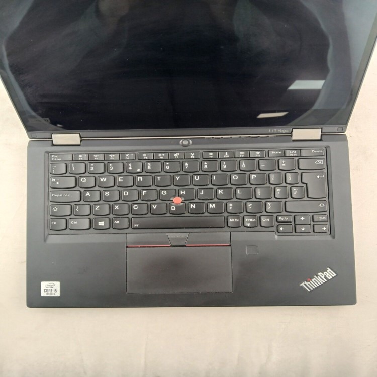 Refurbished Lenovo ThinkPad L13 Yoga Core i5-10210U 8GB RAM 256GB SSD 13.3 Inch Windows 11 Home Touchscreen Convertible Laptop