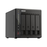 QNAP TS-453E 8GB RAM with 32TB Installed Storage 4 Bay SATA Desktop NAS Storage