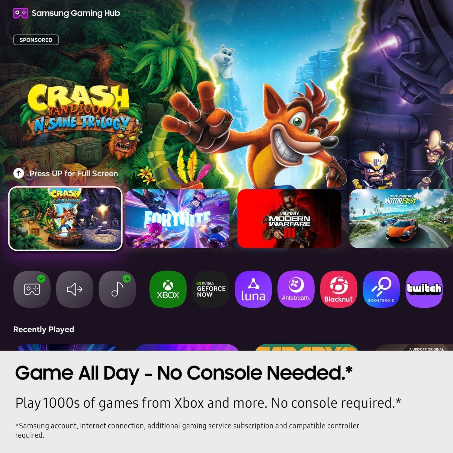 Samsung Gaming Hub