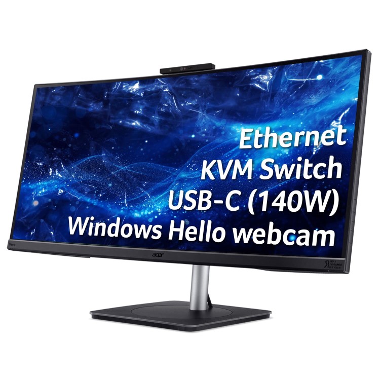 Acer Vero CB3 CB343CUR D 34" IPS UltraWide QHD Curved Monitor