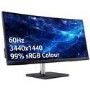 Acer Vero CB3 CB343CUR D 34" IPS UltraWide QHD Curved Monitor