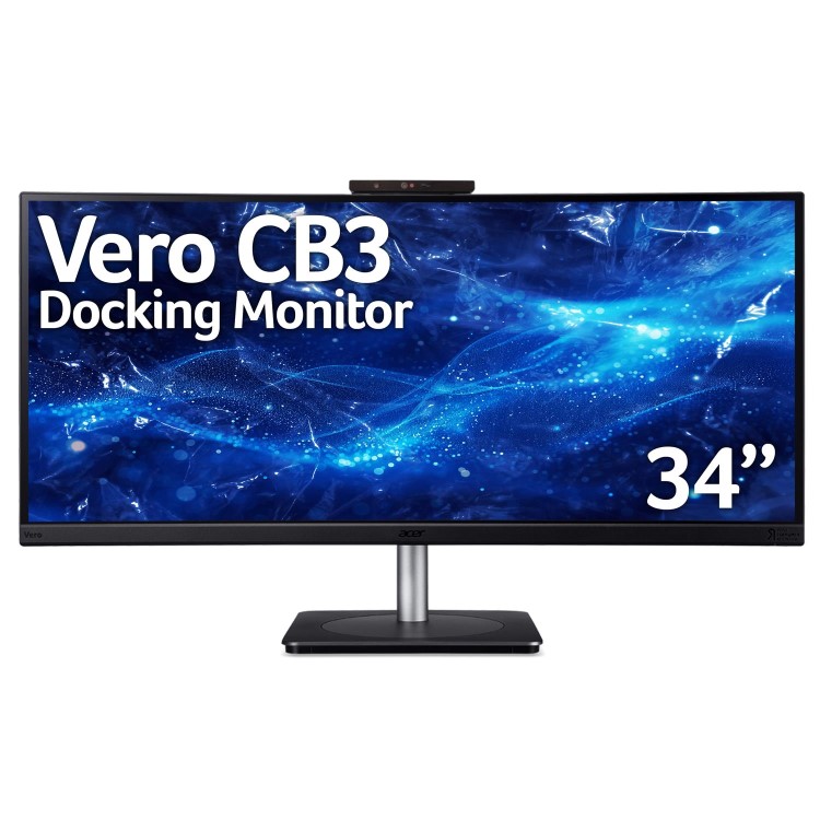 Acer Vero CB3 CB343CUR D 34" IPS UltraWide QHD Curved Monitor