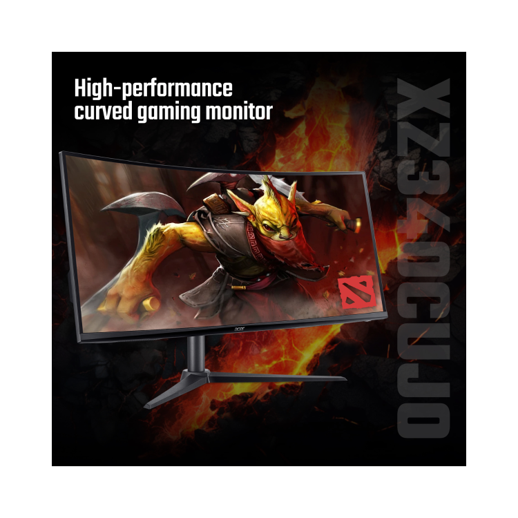 Acer Nitro XZ340CURJ0 34" VA WQHD 120Hz 1ms Curved Gaming Monitor