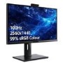 Acer Vero B278UE 27" IPS WQHD 100Hz Webcam Monitor