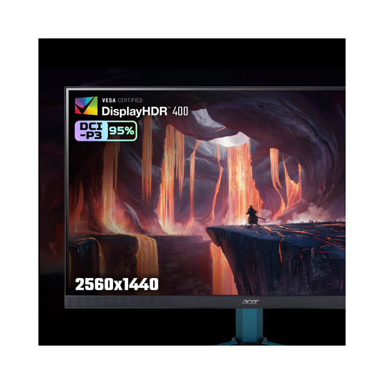 Acer Nitro VG272UV3 27" IPS WQHD 180Hz 0.5ms Gaming Monitor