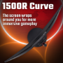 Acer Nitro XZ272S3 27" VA Full HD 180Hz 1ms Curved Gaming Monitor