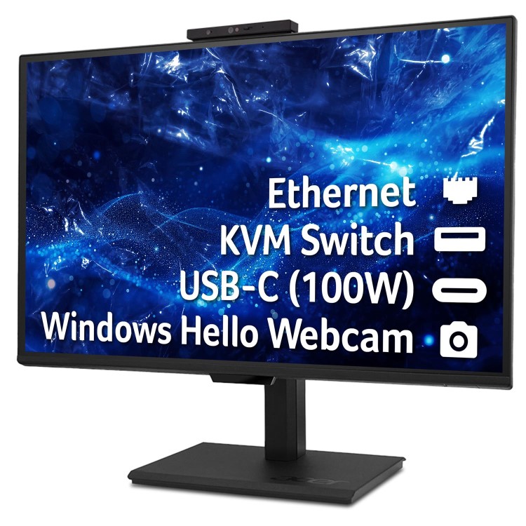 Acer Vero B248YG 23.8" IPS Full HD 120Hz Webcam RJ45 Monitor