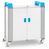 LapCabby UniCabby 32 Laptops or Chromebooks and Tablets up to 14" Horizontal Charging Trolley