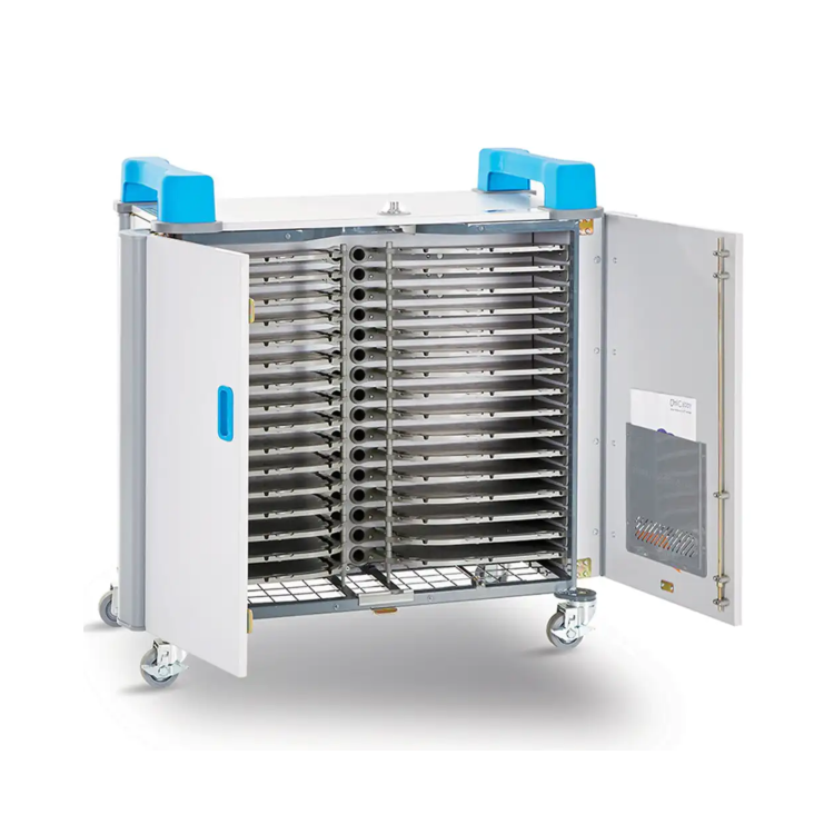 LapCabby UniCabby 32 Laptops or Chromebooks and Tablets up to 14" Horizontal Charging Trolley